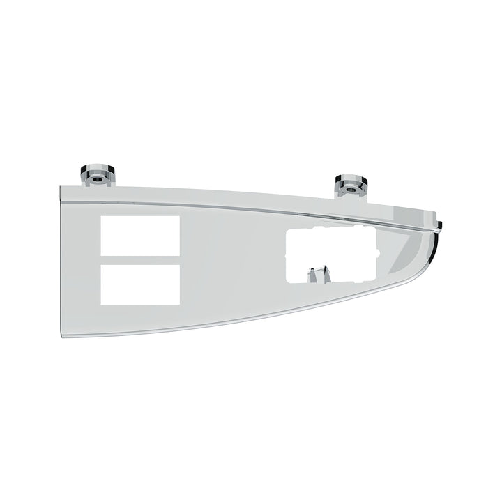 Chrome Window Switch Panel With Power Windows/Mirrors - Driver