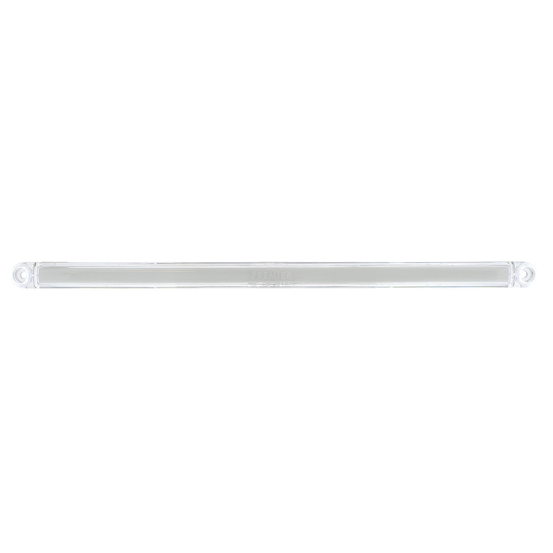 24 LED Dual Function 12" GloLight Bar (Stop, Turn &amp; Tail) - Red LED/Clear Lens (Bulk)