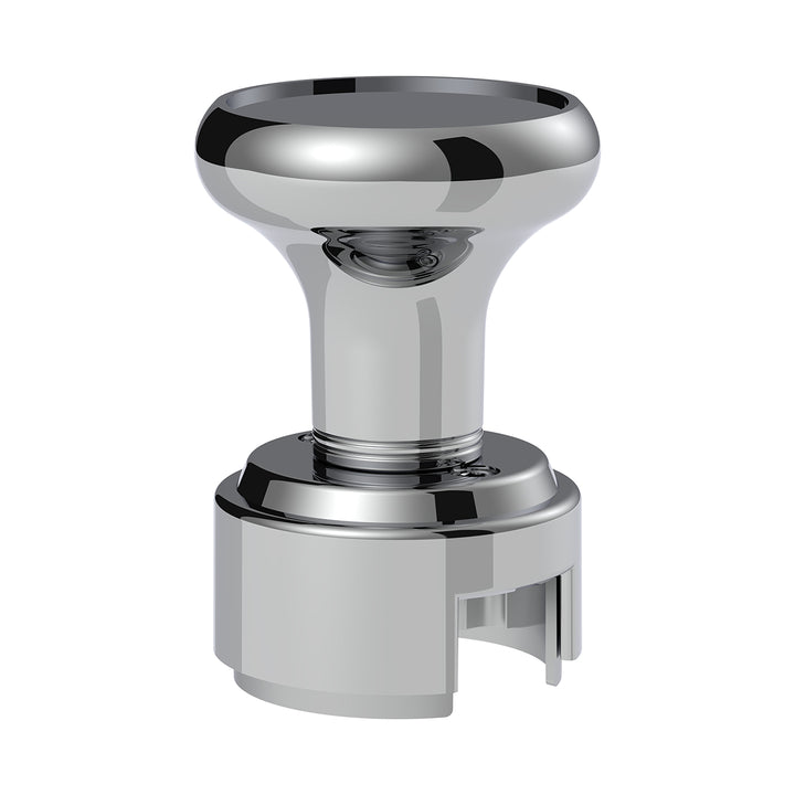 Thread-On Gearshift Knob &amp; Adapter For Eaton Fuller Style 13/15/18 Shifter - Chrome