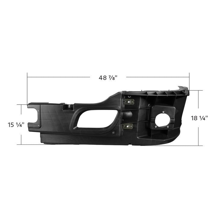 Bumper Reinforcement With Fog Light Holes For 2013-2021 Kenworth T680 - Driver