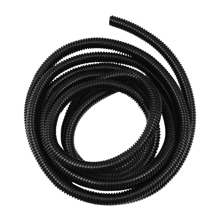 3/8" I.D. Black Flex - Guard Convoluted Split Seam Tubing, 10 Ft.