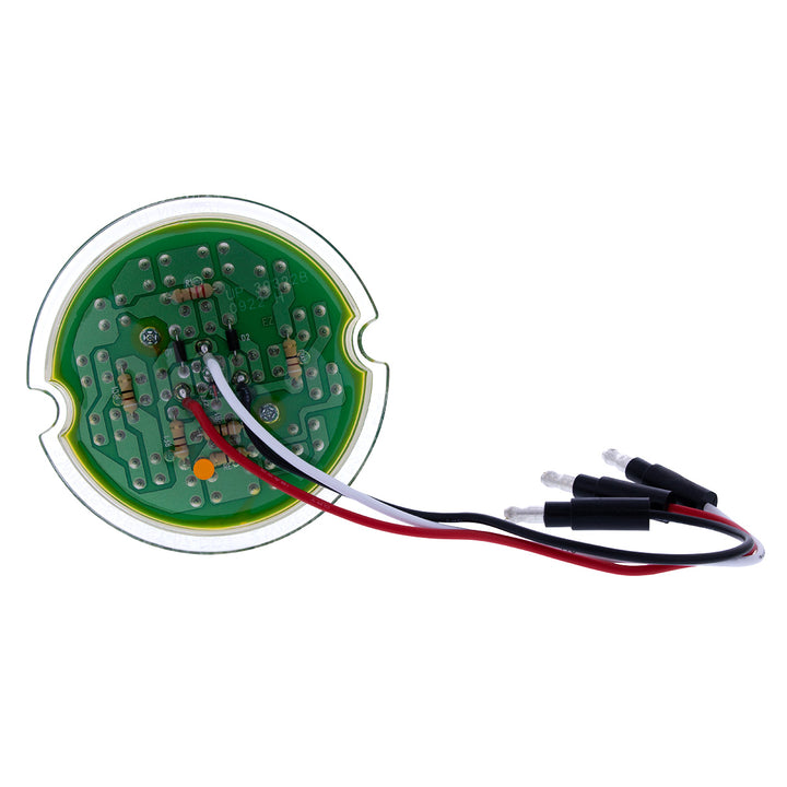 17 LED Dual Function Reflector Cab Light - Amber LED/Clear Lens