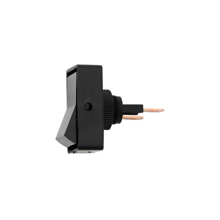 Black Non - Illum Jumbo Rocker 16 Amp 12V S.P.S.T. On/Off 1 Pc.