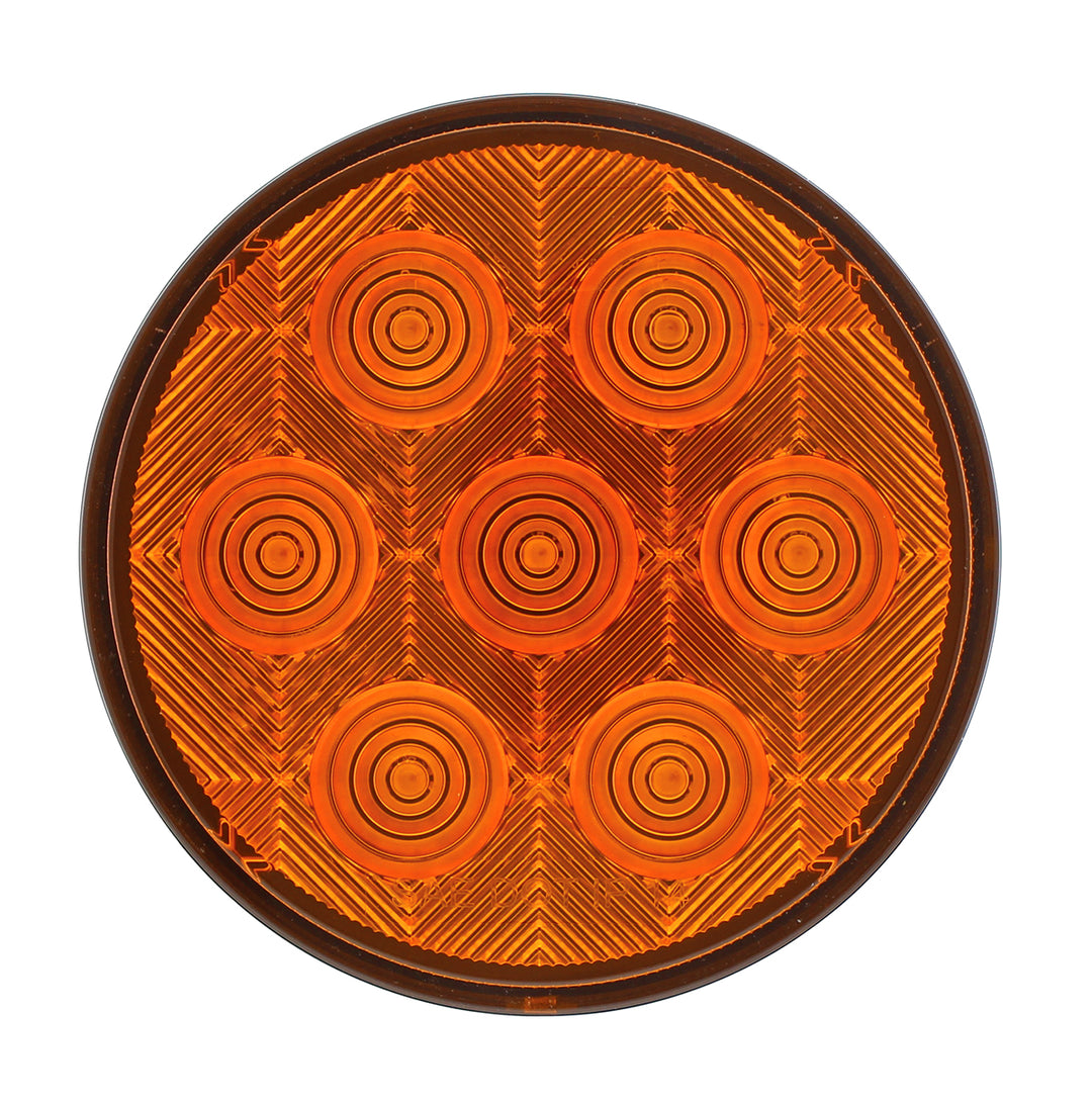 7 LED 4" Competition Series Turn Signal Light - Amber LED/Amber Lens (Bulk)