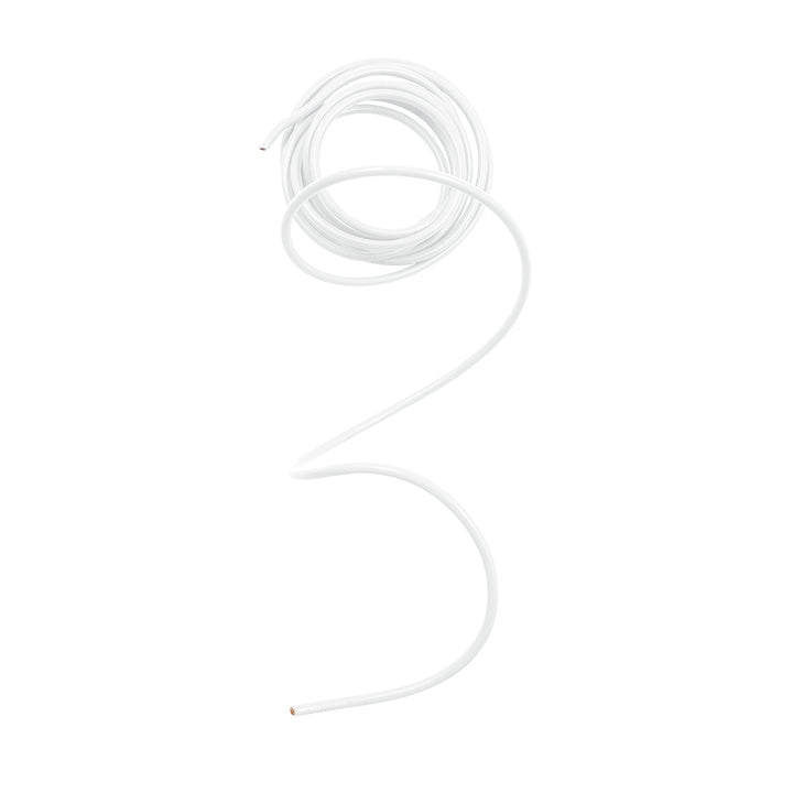 Primary Wire - Rated 80°C 10 AWG, White 8 Ft.