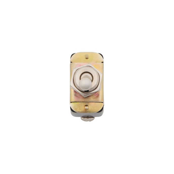 2 Pin, 10 Amp - 12V DC On - Off Metal Toggle Switch With 2 Screw Terminals