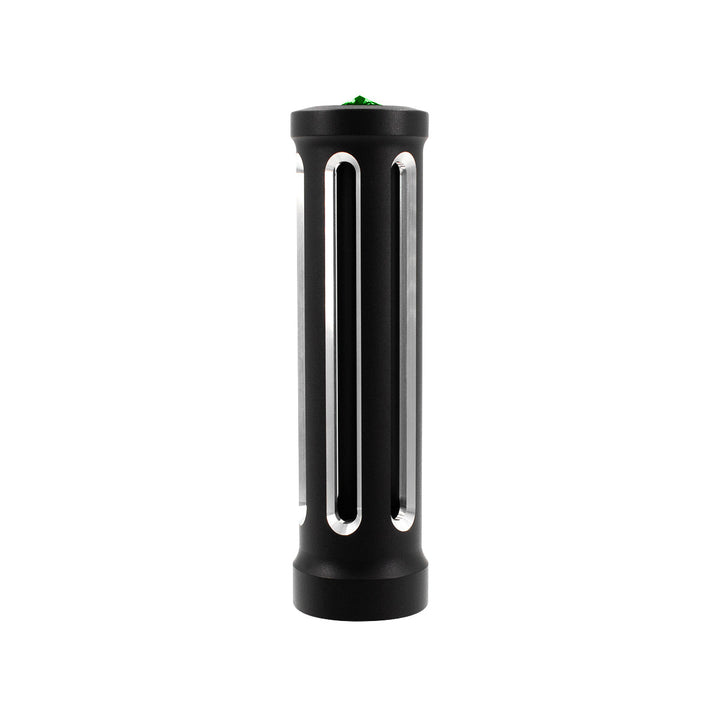M30 x 3.5 Thread-On Sonoma Style Gearshift Knob - Dark Green Crystal/Matte Black
