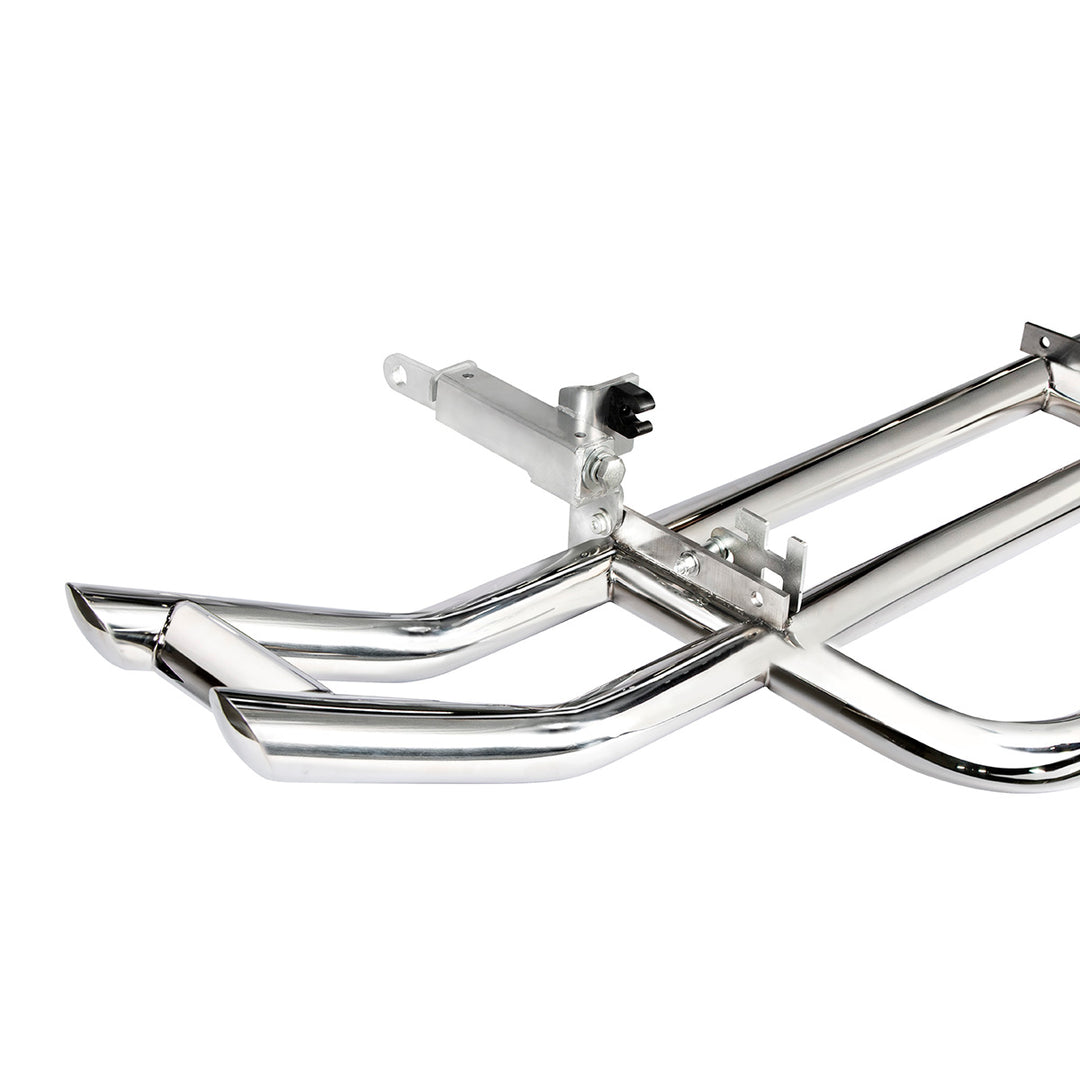 HighwayShield I25 - 304 Stainless Steel Grille Guard &amp; Bracket Kit 2013-2021 Kenworth T680
