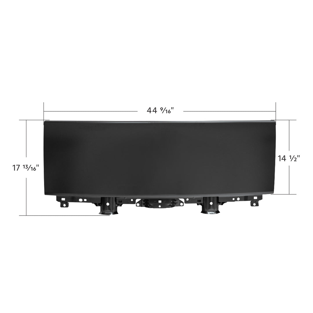 Steel Front Panel Assembly For 2008-2024 Isuzu NPR (ELF 200/300) - Black