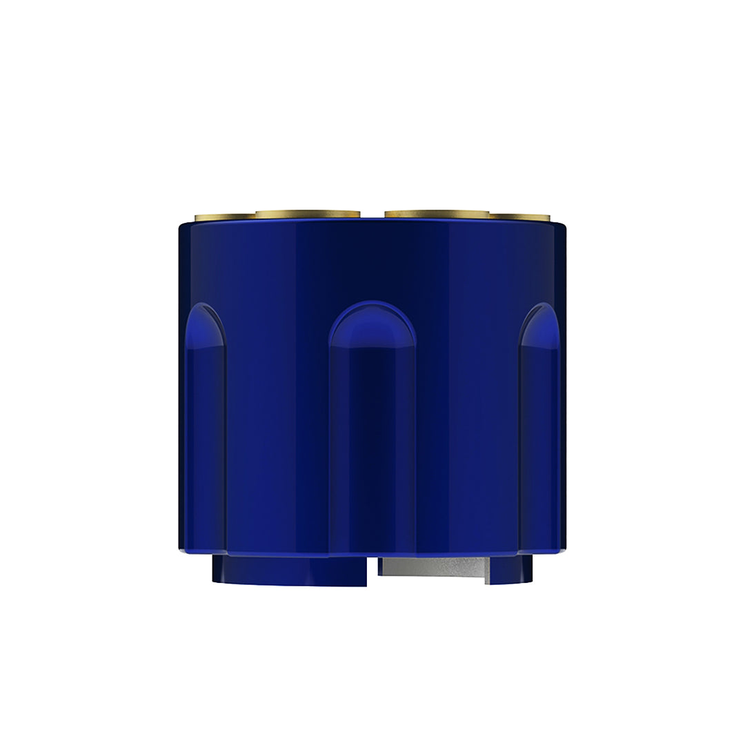 Gun Cylinder 9/10 Speed Gearshift Knob - Indigo Blue
