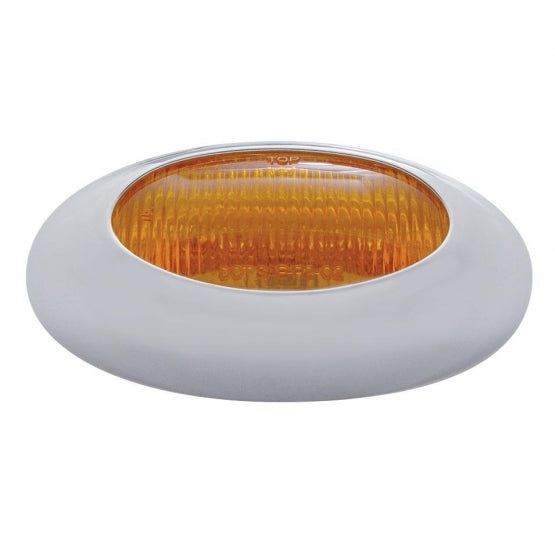 12 LED Phantom I Light (Clearance/Marker) - Amber LED/Amber Lens