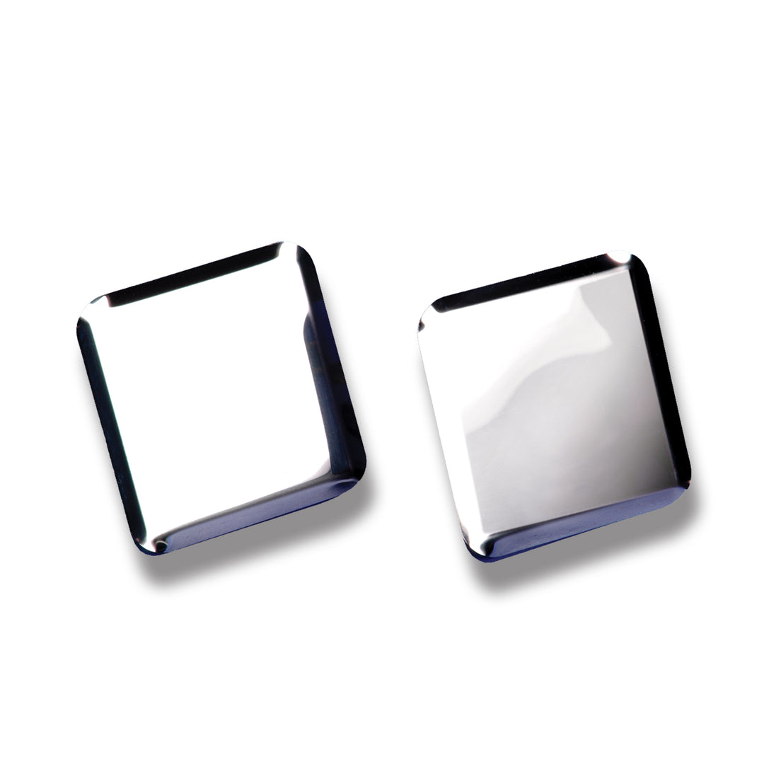 Stainless Boltless Tow Hole Covers For All Kenworth Models With 2" Receiver (2-Pack)