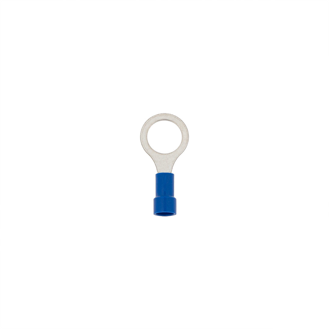 16-14 AWG 3/8" Stud Vinyl Ring Terminal (14-Pack)