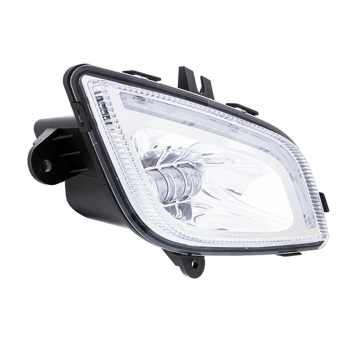 34 LED Chrome Fog Light With LED Light Bar For 2018-2024 Freightliner Cascadia - Passenger
