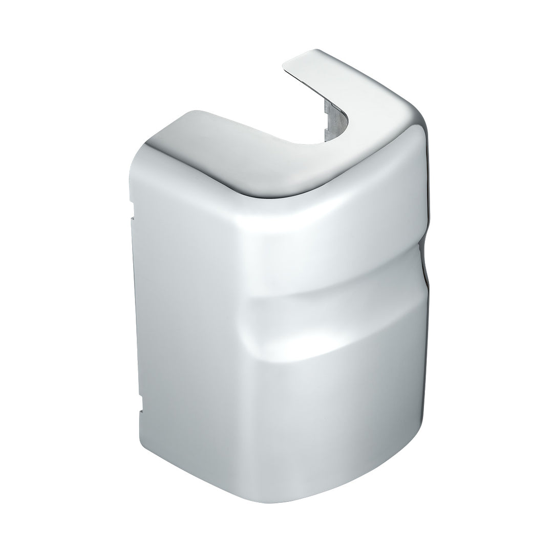 Chrome Plastic Bottom Mirror Post Cover For 2000-2010 International 9200I/9400I/9900I - Passenger