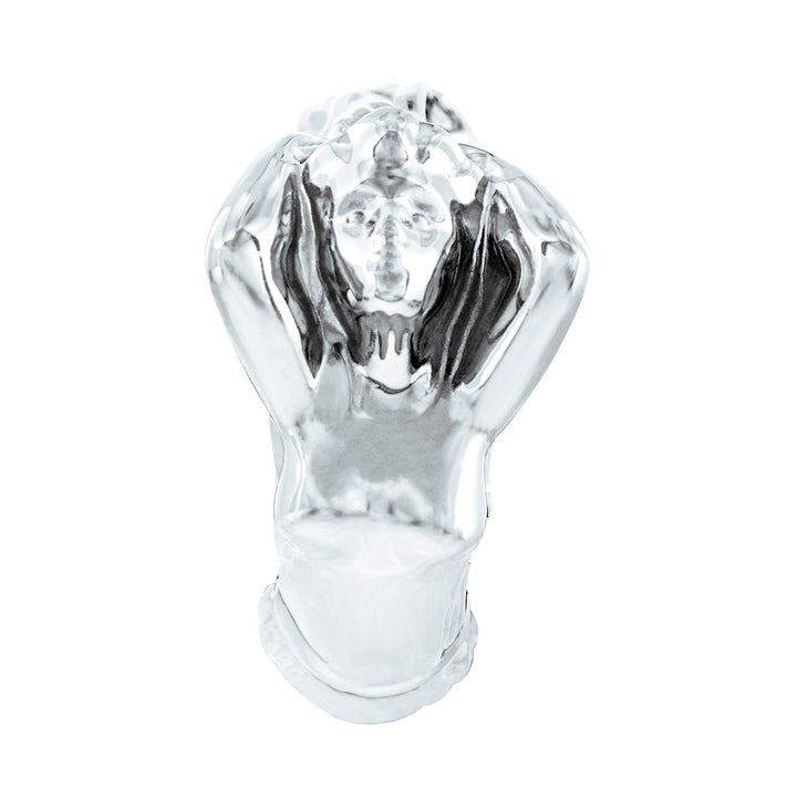 Die-Cast Flying Goddess Hood Ornament - Chrome