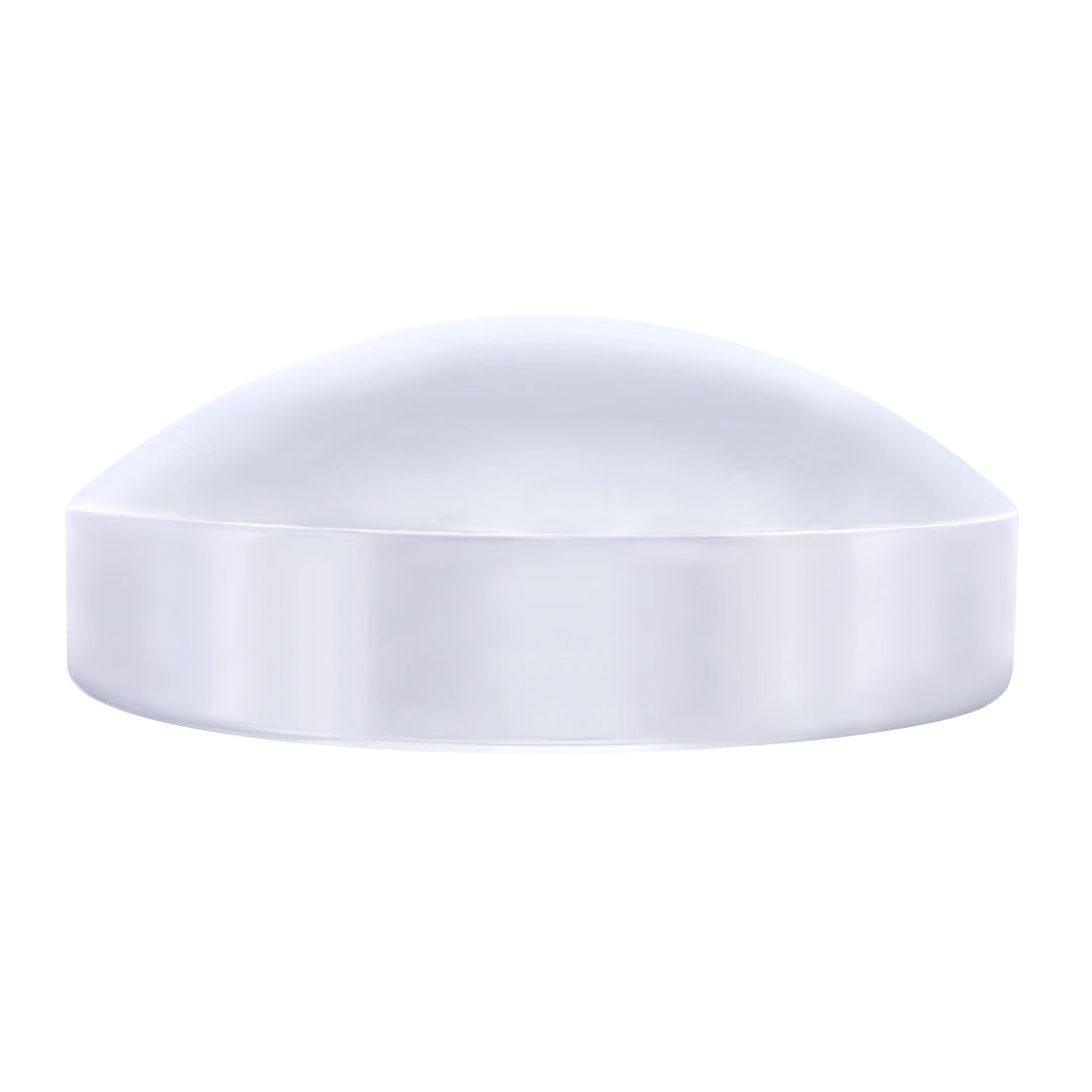 8" Chrome Dome Rear Hubcap With 1-1/2" Tall Side Wall