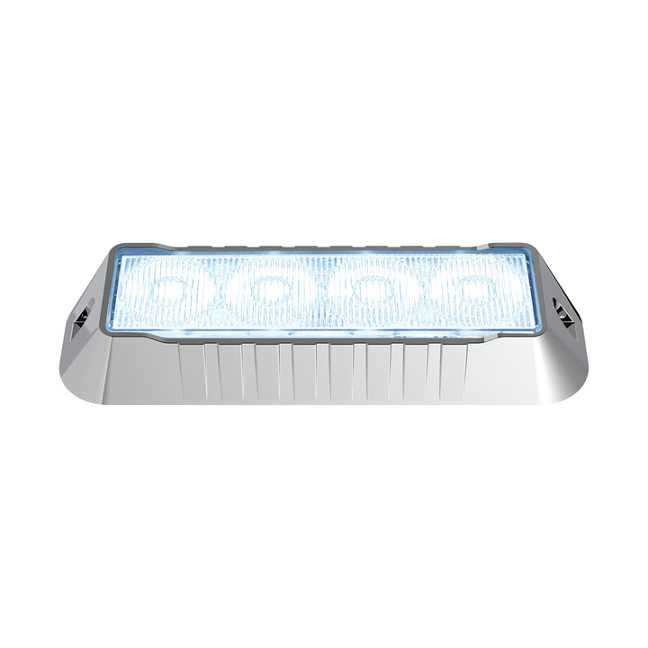 4 LED Warning Light - White LED