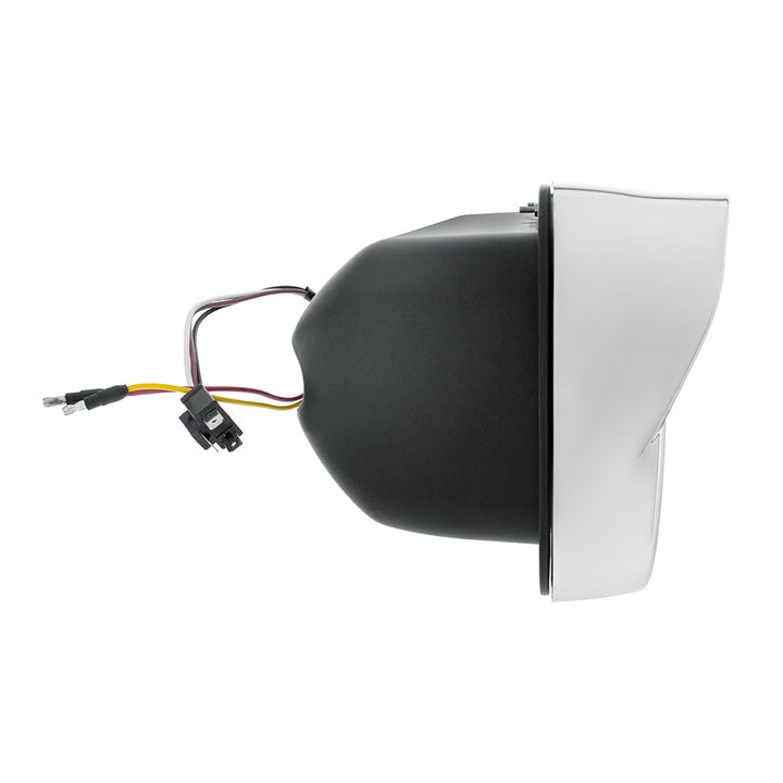 High Power Blackout LED Headlight With Turn Signal And Position Light - Driver