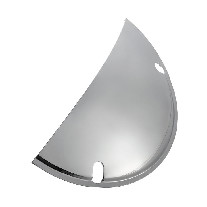 Chrome Half - Moon Shield For 7" Headlight (Pair)