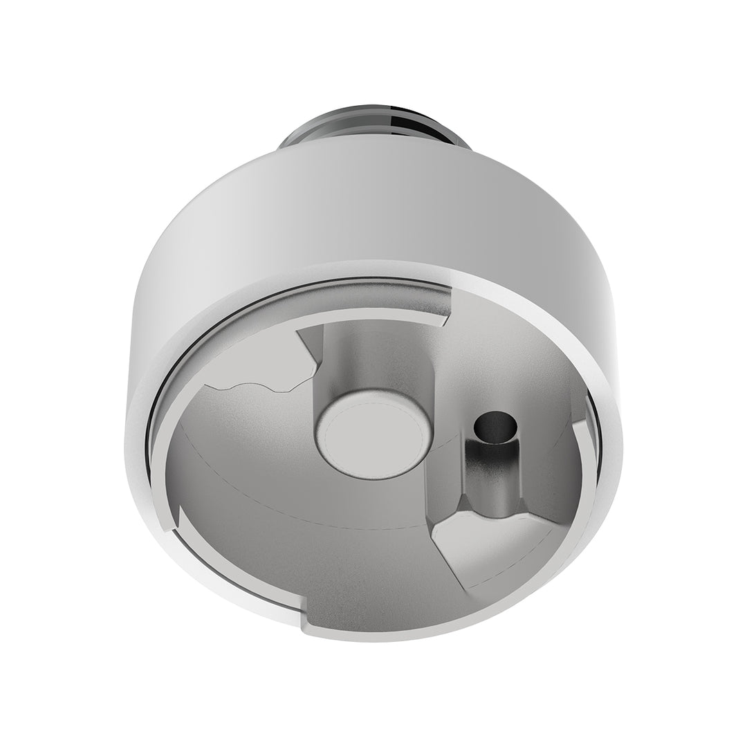 M30 x 3.5 Thread-On Shift Knob Mounting Adapter For Eaton Fuller Style 9/10 Shifter - Pearl White