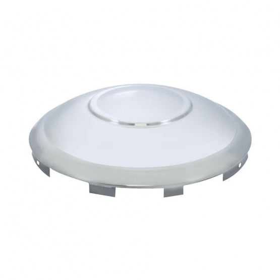 Universal Stainless Steel Classic Front Hubcap - 7/16" Lip