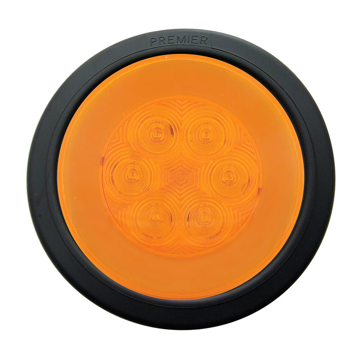 21 LED 4" GloLight Bar Kit (Turn Signal) - Amber LED/Amber Lens (Bulk)