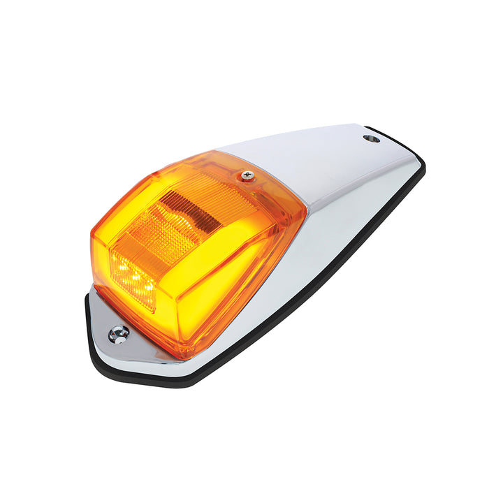 24 LED GloLight Square Cab Light Kit - Amber LED/Amber Lens