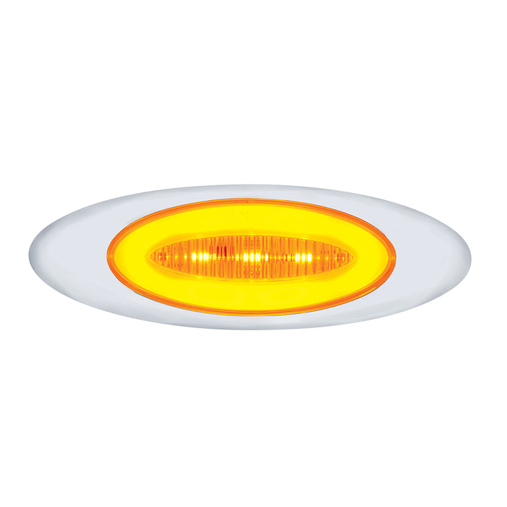 13 LED M1 Millennium GloLight (Clearance/Marker) - Amber LED/Amber Lens (Bulk)