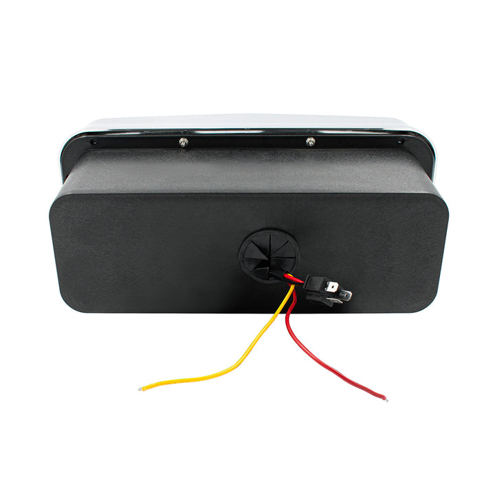Blackout High Power Heated 10 LED Headlight With LED Turn &amp; DRL - Passenger