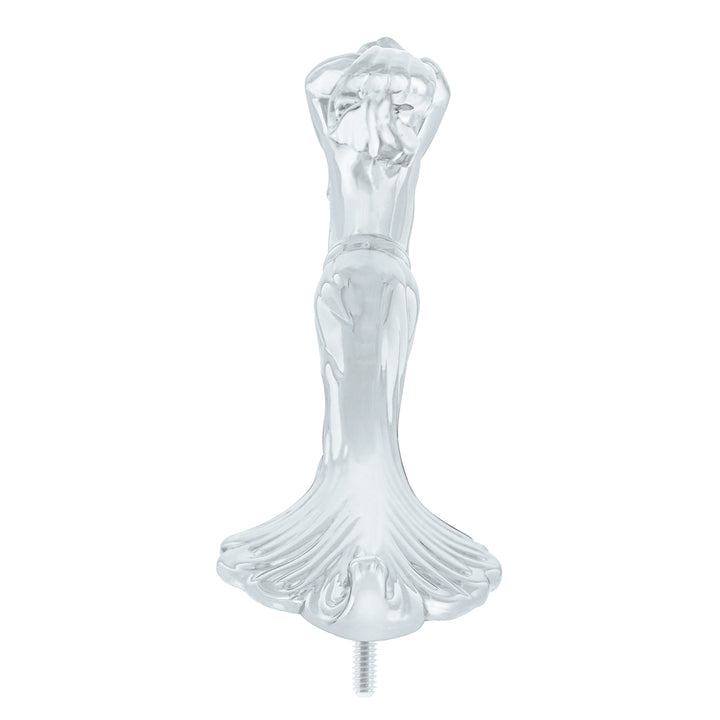 Die-Cast Flying Goddess Hood Ornament - Chrome