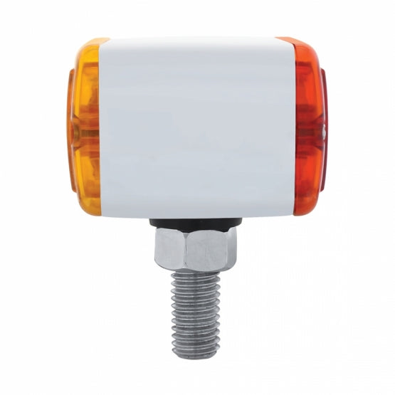 20 LED Dual Function Reflector Double Face Light - T - Mount - Amber &amp; Red LED/Amber &amp; Red Lens