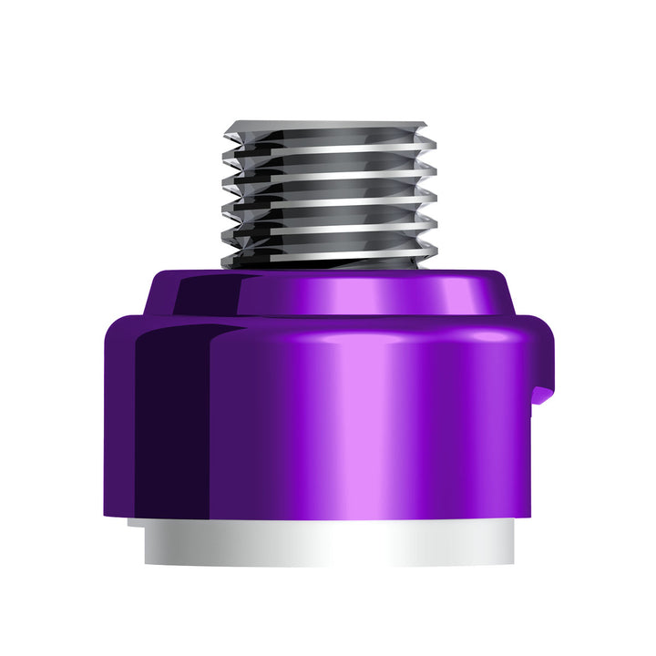M30 x 3.5 Thread-On Gearshift Adapter W/LED Mount For Eaton - Fuller 13/15/18 Speed - Candy Purple