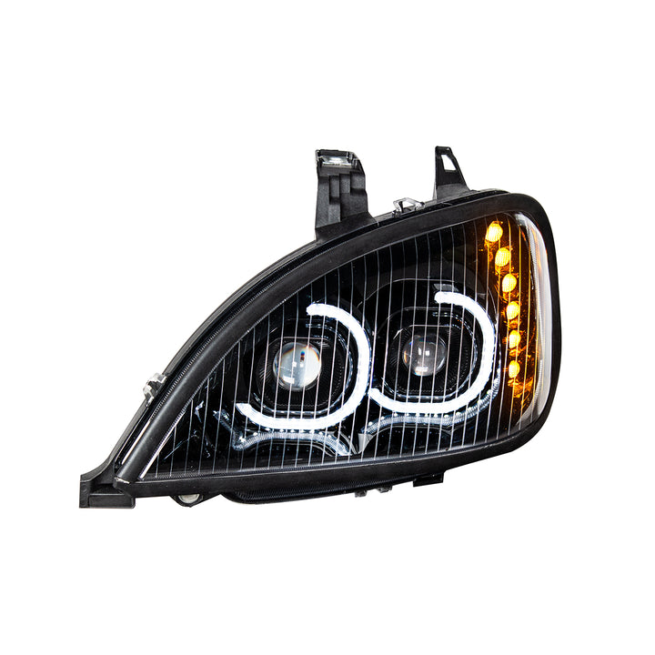 High Power LED Blackout Projection Headlight For 2001-2020 Freightliner Columbia - Driver