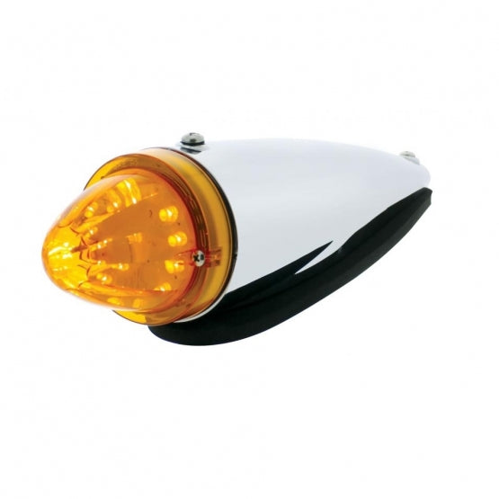 13 LED Watermelon Truck - Lite Style Cab Light Kit - Amber LED/Amber Lens