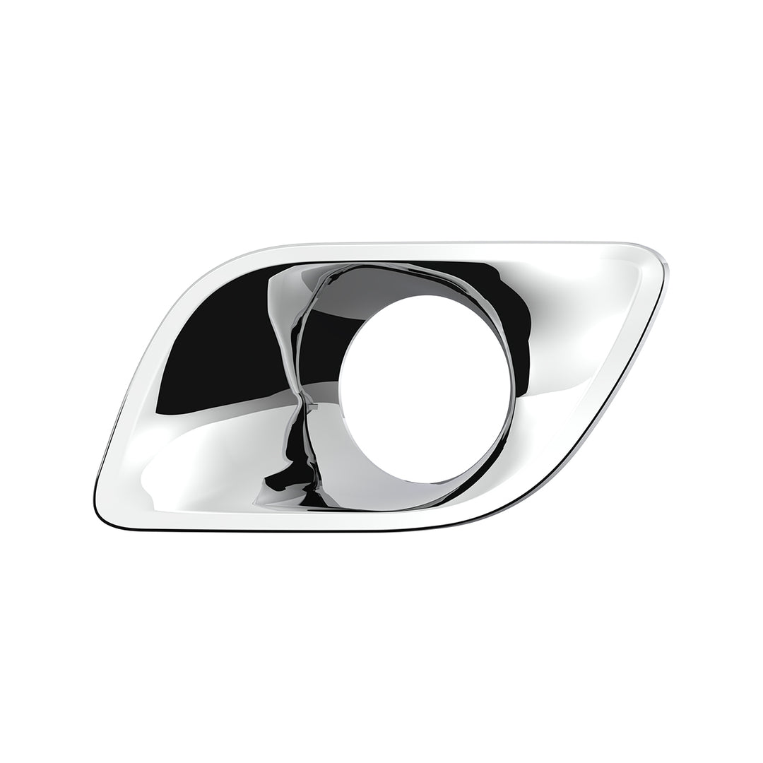 Chrome Plastic Fog Light Bezel For 2013-2021 Kenworth T680 - Driver