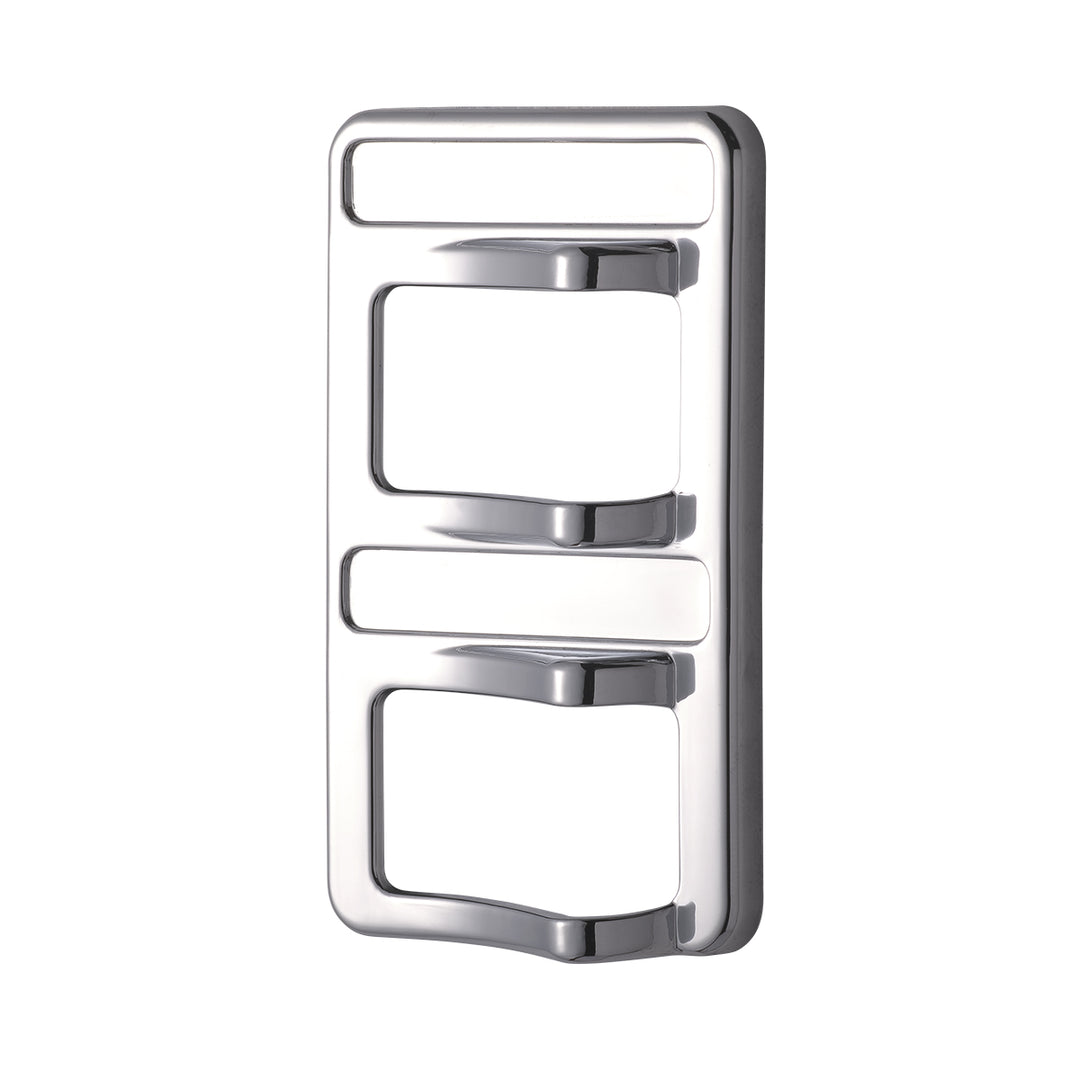 Chrome Rocker Switch Cover For Peterbilt 579 (2012-2019) &amp; 567 (2014-2019) - 2 Switches