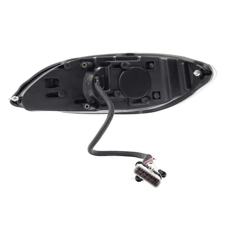 Chrome LED Headlight With LED Light Bar &amp; Turn Signal For 2006-2017 International Prostar - Passenger