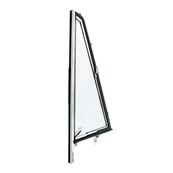 Vent Window Assembly Chrome Frame Without Tinted Glass For 1966-77 Ford Bronco - R/H