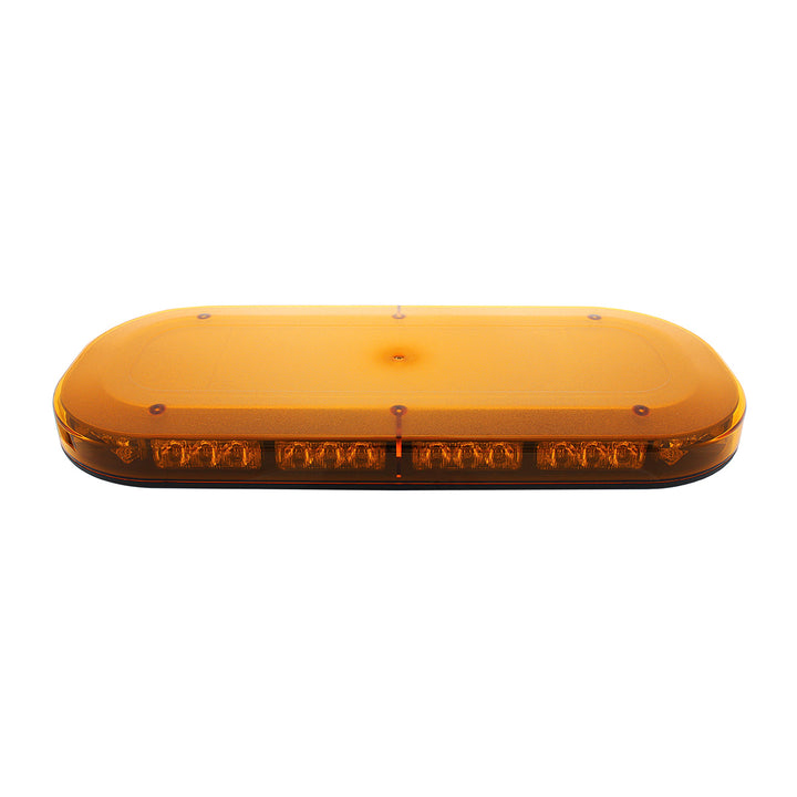 42 High Power LED Micro Warning Light Bar With Amber Lens - Permanent Mount