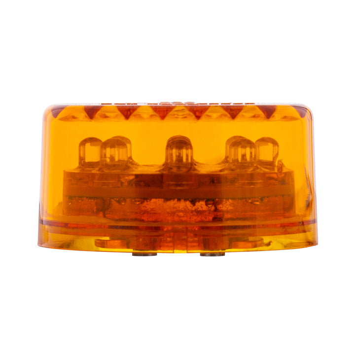 9 LED 2" Round Light (Clearance/Marker) - Amber LED/Amber Lens (Bulk)