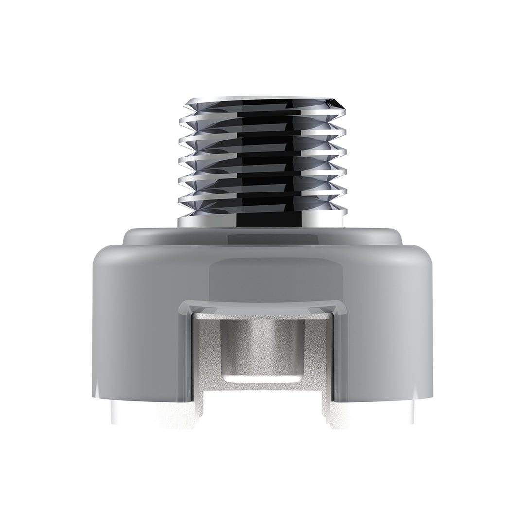 M30 x 3.5 Thread-On Shift Knob Mounting Adapter For Eaton Fuller Style 13/15/18 Shifter - Liquid Silver