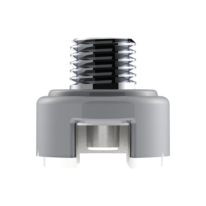 M30 x 3.5 Thread-On Shift Knob Mounting Adapter For Eaton Fuller Style 13/15/18 Shifter - Liquid Silver