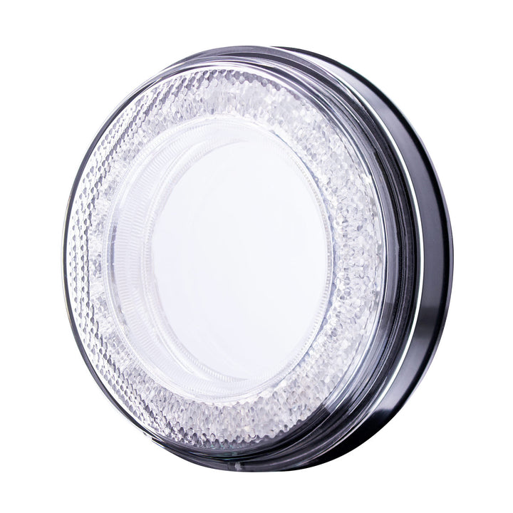 24 LED 4" Mirage Light (Turn Signal) - Amber LED/Clear Lens