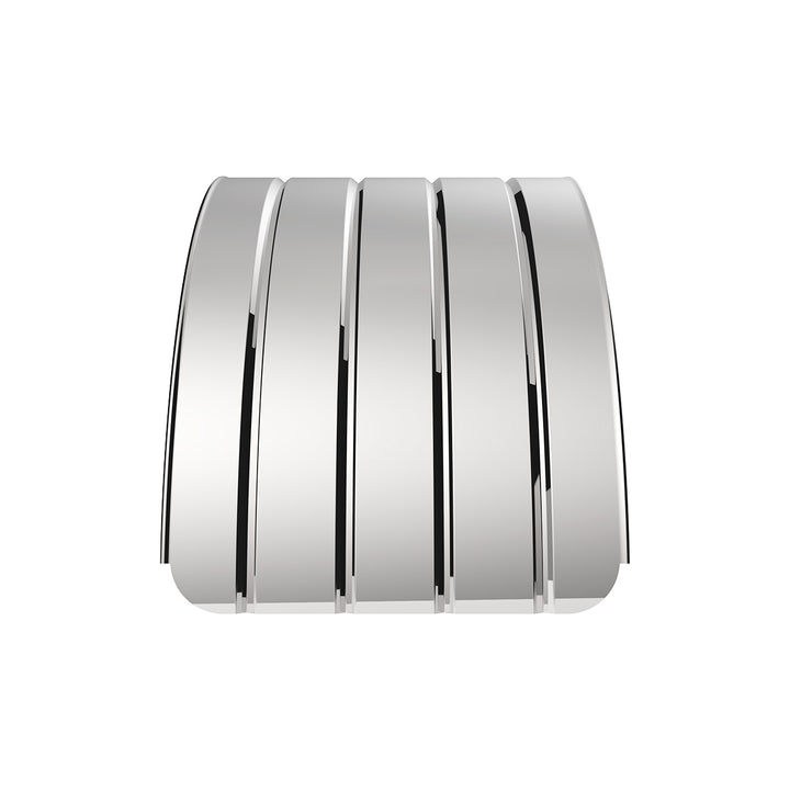 60" 430 Stainless Steel (18ga) Half Fender - SR Series (Pair)
