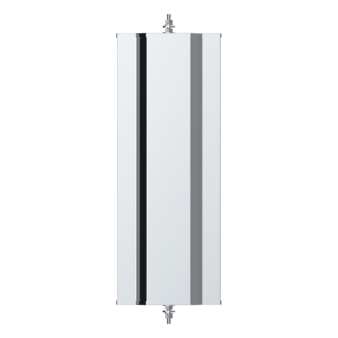 6" x 16" 430 Stainless Steel West Coast Mirror With Convex Lower Mirror - Non Heated