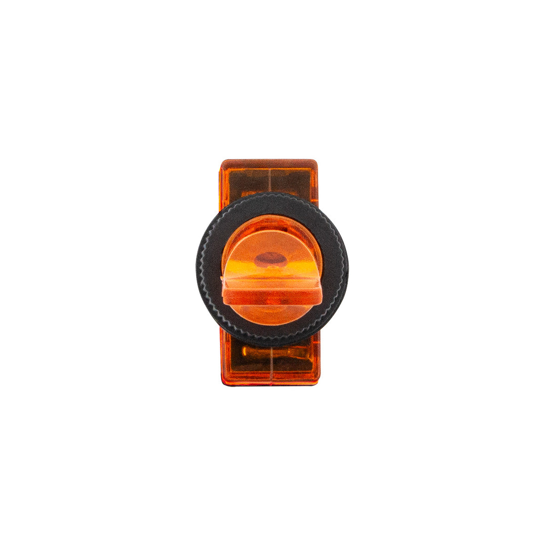 Amber Illum Duckbill 20 Amp 12V S.P.S.T. On/Off 1 Pc.