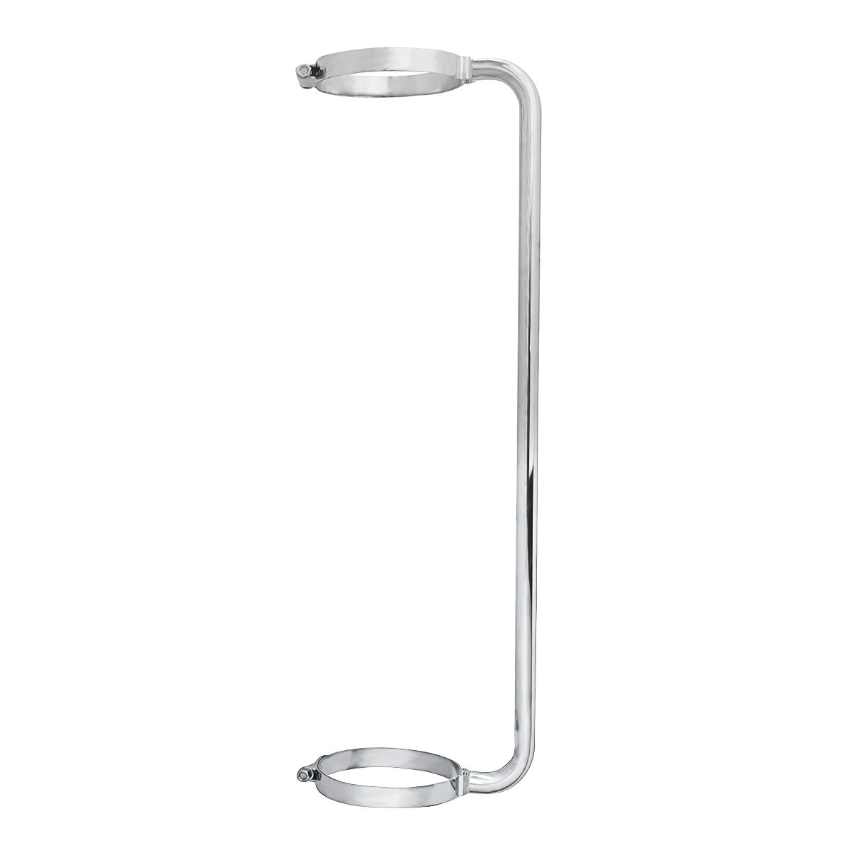 34" Chrome Exhaust Grab Handle - 8" Clamp