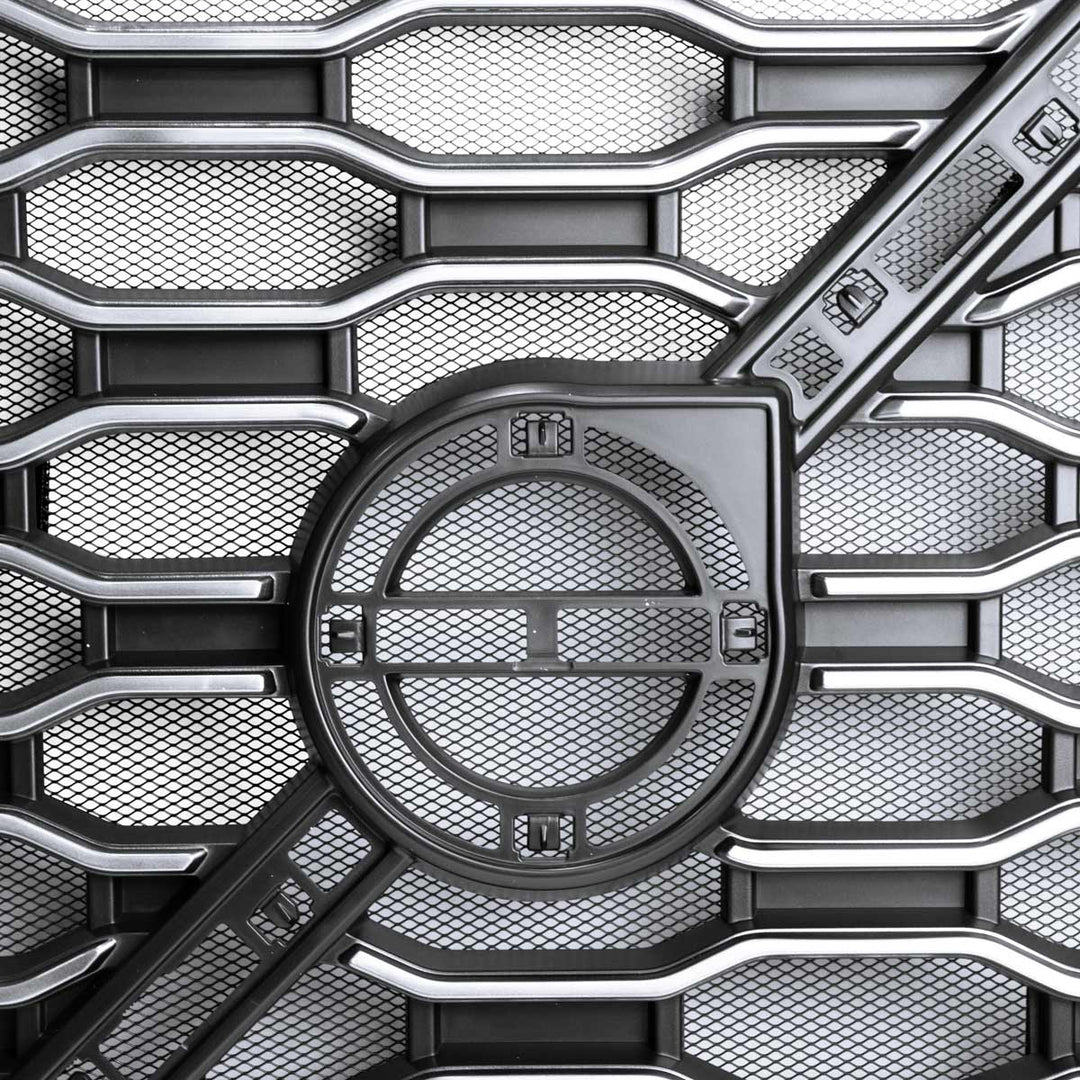 Grille With Bug Screen For 2018-2024 Volvo VNL - Silver