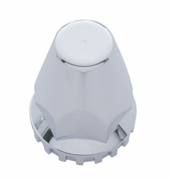 1-1/2" x 2-3/4" Chrome Plastic Original Nut Cover - Push-On (Bulk)